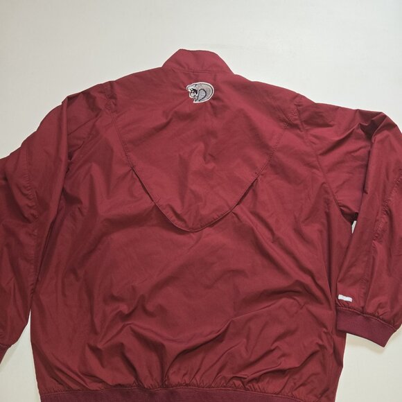 Nike Alabama Crimson Tide Clima-fit Full-Zip Windbreaker Jacket Mens Large Red B - Picture 8 of 13